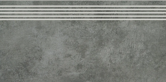 Сходинка пряма різана Scratch Nero MAT 29,8x59,8 код 6258 Ceramika Paradyz (R-R-298X598-1-SCRA.NESP-M)