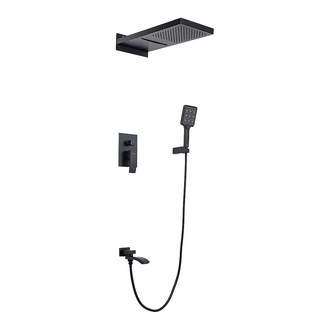Gappo G7107-76 Душова система, чорна (G7107-76)