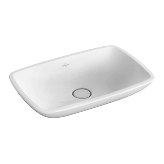 Раковина накладная на столешницу Villeroy & Boch Loop & Friends 585 х 380 мм (51540001) фото 1 Aquada.com.ua