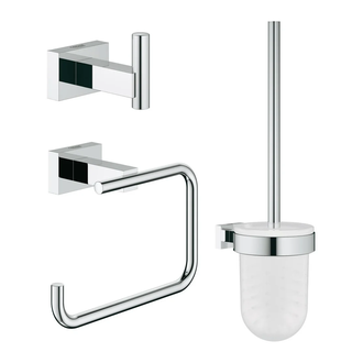 Набір аксесуарів 3 в 1 Grohe Essentials Cube New (40757001)