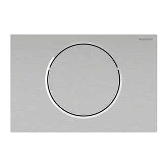 Geberit Sigma10 Клавіша змиву, сталь мат/полір (115.867.SN.5)