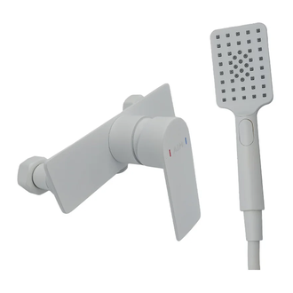 AIM DG01140 Змішувач для душу, білий (DG01140) (DG01140 frosted white)