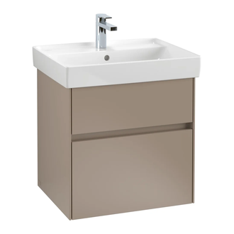 Тумба под умывальник 55,4 см Villeroy & Boch Collaro (Truffle Grey) (C00800VG) фото 1 Aquada.com.ua