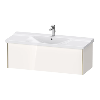 Тумба подвесная под раковину Duravit XViu 121 x 46,9 см, белый глянцевый (XV40180B122) фото 1 Aquada.com.ua
