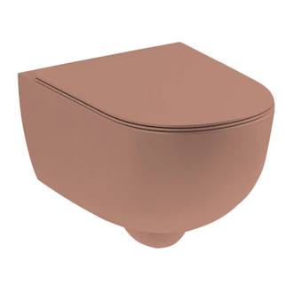 Унітаз підвісний Nic Design Pin 55х37, Fard глянець (003709072)