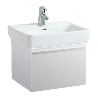 Тумба под умывальник 52 см Laufen Pro, белый матовый (H4830340954631) фото 1 Aquada.com.ua