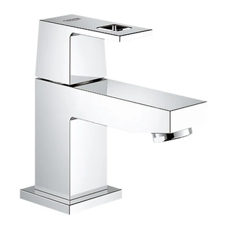 Смеситель для раковины Grohe Eurocube 110 (цвет - хром) (23137000) фото 1 Aquada.com.ua