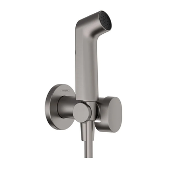Hansgrohe S EcoSmart+ Гігієнічний душ, чорний хром (29232340)