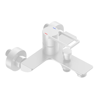 AIM DG06530 Змішувач ванни, білий (DG06530) (DG06530 frosted white)