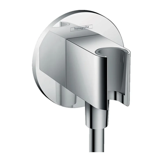 Шланговое під'єднання для душа Hansgrohe FixFit Porter S, хром (26487000)