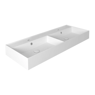 Раковина двойная Simas Agile 121 х 46 см (AG121D) фото 1 Aquada.com.ua