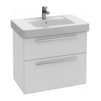 VILLEROY & BOCH VERITY DESIGN тумба 75*57,5*45см, подвесная, цвет белый глянец (B02100DH) фото 1 Aquada.com.ua