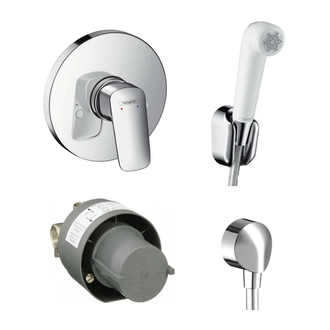 HANSGROHE  Набор скрытого монтажа с гигиенической лейкой Logis  (3А101219) фото 1 Aquada.com.ua