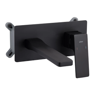 Qtap Gemini Смеситель, чёрный (QTGEM273BLM45694)