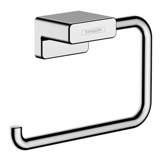 Бумагодержатель без крышки Hansgrohe AddStoris (цвет - хром) (41771000) фото 1 Aquada.com.ua