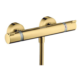 Термостат для душа Hansgrohe Ecostat Comfort (цвет - полированное золото) (13116990) фото 1 Aquada.com.ua