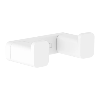 Крючок двойной Hansgrohe AddStoris, белый матовый (41755700) фото 1 Aquada.com.ua