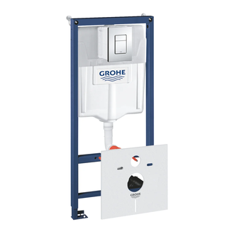 38775001 Компл. інст. для підв/унітаза Rapid SL,WC,1,13m,Set 4in1 з клавіш Skate Cosmopolitan GROHE (38775001)