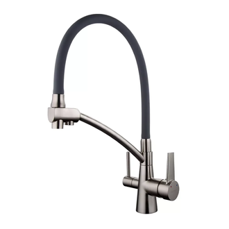 GAPPO G4398 змішувач кухонний, сірий (G4398)