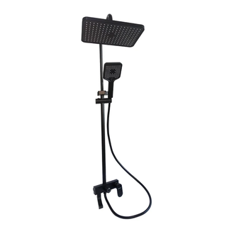 MILLZ MRS-AL-C4 Душевая система, чёрная (MRS-AL-C4) (MRS-AL-C4 (black))
