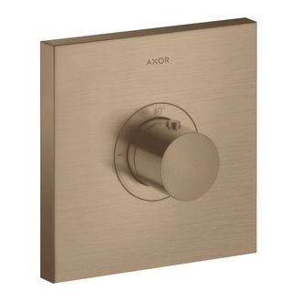 Термостат скрытого монтажа Axor ShowerSelect (цвет - матовое красное золото) (36718310) фото 1 Aquada.com.ua