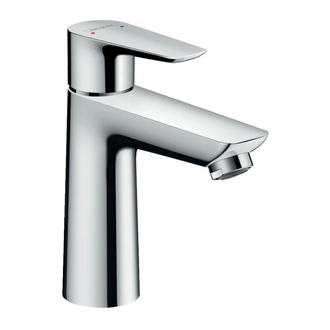 Змішувач для умивальника Hansgrohe Talis E 110 з донним клапаном push-open, хром (71711000)