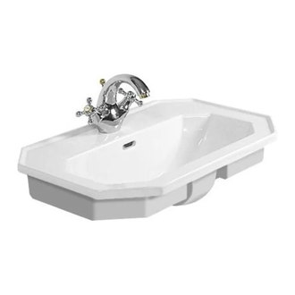 Раковина встраиваемая в столешницу Duravit 1930 580 х 470 мм (0476580000) фото 1 Aquada.com.ua