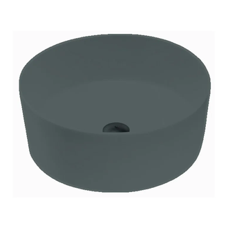 Nic-Design Умивальник на стільницю Nic Design Ovvio 45х16 см, Cemento matt (001449047)