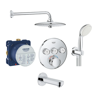 GROHE Набор скрытого монтажа Smartcontrol  (34614SC3) (34614SC3) фото 1 Aquada.com.ua