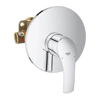 GROHE Смеситель для душа, однорычажный, встраиваемый без подключения шланга Eurosmart 2015 (33556002) фото 4 Aquada.com.ua