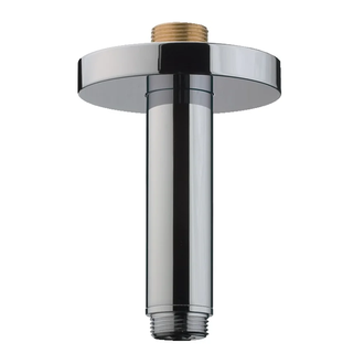 Держатель для верхнего душа 100 мм Hansgrohe (цвет - хром) (27418000) фото 1 Aquada.com.ua