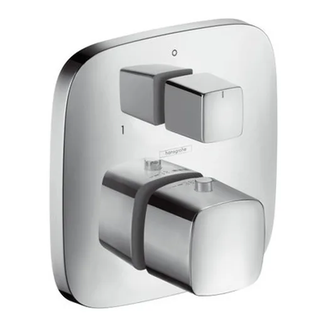 Термостат для ванны Hansgrohe PuraVida (цвет - хром) (15771000) фото 1 Aquada.com.ua