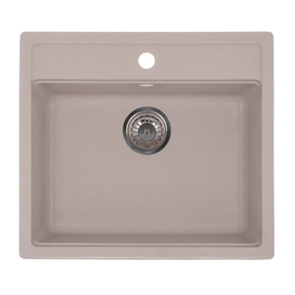 Мийка кухонна Zerix ZS-5751S-06 Бежева (ZX4597)