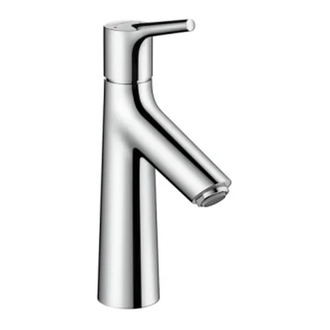 Смеситель для раковины, однорычажный Hansgrohe Talis S (цвет - хром), с донным клапаном (72020000) фото 1 Aquada.com.ua