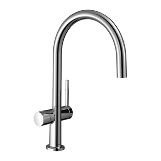 Кухонный смеситель 220, с запорным вентилем, 1jet Hansgrohe Talis M54 (цвет - хром) 72805000