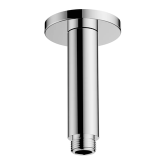 Держатель для верхнего душа h100 мм Hansgrohe Vernis Blend (цвет - хром) (27804000) фото 1 Aquada.com.ua
