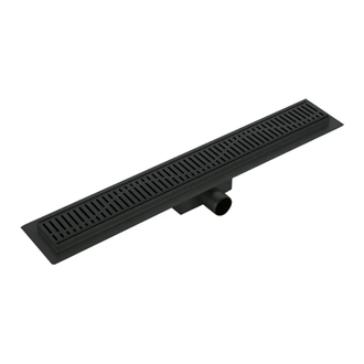KOER FD35-70x500 Душовий трап, чорний (AC0624)