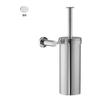 Fima Carlo Щітка для унітазу Fima Rotola, настінна, білий матовий (F6006/2BS) (F6006_2BS)