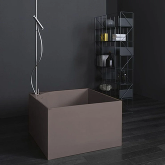 Nic-Design Ванна зі штучного каменю Nic Design Tub 100х100х60h см, Cipria матовий (014234060)