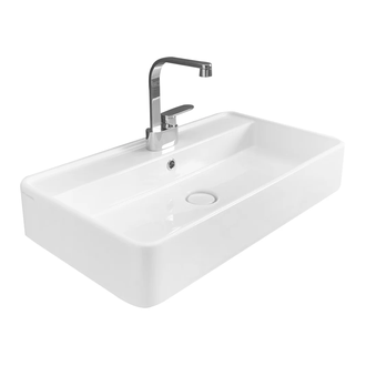 Раковина накладная на столешницу Flaminia Miniwash 75 x 42 х h13 см (MW75PR) фото 1 Aquada.com.ua