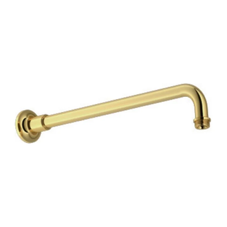 AD138/4GDP Тримач душової лійки 350 мм Royal Gold PVD Nobili ІТАЛІЯ (AD138/4GDP)