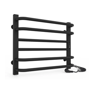 Електрична рушникосушарка Laris Зебра Комфорт-25 ЧФ(Ч)6 600 х 500 Е (підкл. справа) R3 (73207764 СЗ2023)