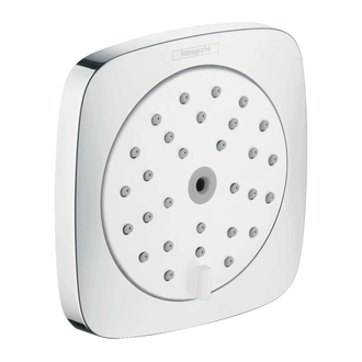 Боковая форсунка Hansgrohe PuraVida 100 1jet (цвет - хром/белый) (28430400) фото 1 Aquada.com.ua