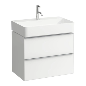 Laufen SPACE Тумба белая (H4101621601001+H8102840001041)