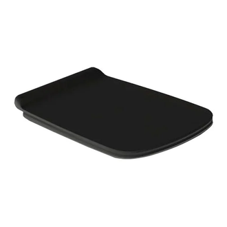 Кришка soft close BB 004 до унітазів колекції Baden&Baden nero matt SIMAS ІТАЛІЯ (BB004 nero matt)