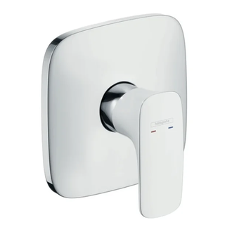 Смеситель для душа Hansgrohe PuraVida (цвет - хром/белый) (15665400) фото 1 Aquada.com.ua
