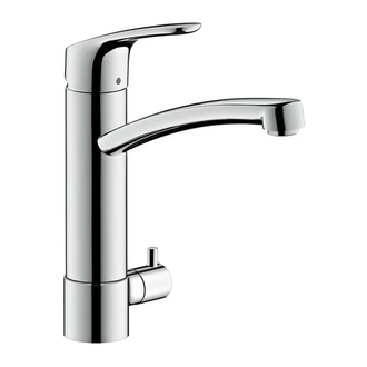 Смеситель для кухни, однорычажный Hansgrohe Focus (цвет - хром) (31803000) фото 1 Aquada.com.ua