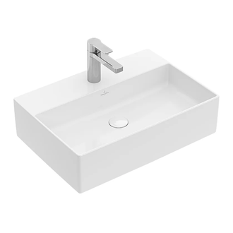 Раковина накладная на столешницу 60 х 42 см Villeroy & Boch Memento 2.0 (альпийский белый, без перелива) (4A076101) фото 1 Aquada.com.ua