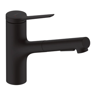 Hansgrohe Zesis M33 Змішувач для кухні, чорний матовий (74803670)