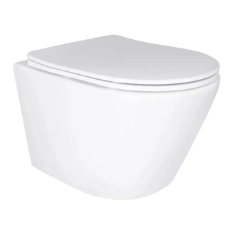 MIXXUS BEVEL-0303-T3 Подвесной унитаз, белый (MI6703)
